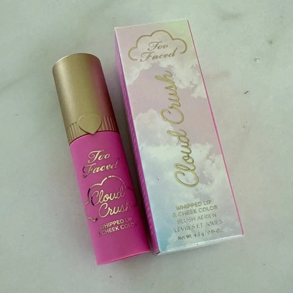 Too Faced Cloud Crush Whipped Lip and Cheek Color Super Candy Clouds